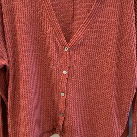 WILD FABLE - orange/red long sleeve top, size S, in perfect condition - Picture 2 of 4